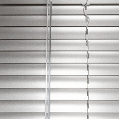 Жалюзи горизонтальные алюминиевые 120х160 см серебро - фото 2