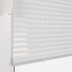 Жалюзи горизонтальные алюминиевые 120х160 см белые - фото 3