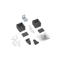 Жалюзи горизонтальные пластиковые 60х160 см черные - фото 3