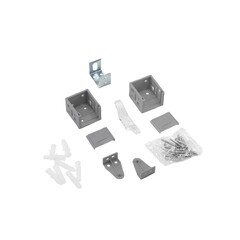 Жалюзи горизонтальные пластиковые 60х160 см серые - фото 3