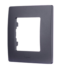 Рамка Legrand Etika одноместная антрацит (672581) - фото 3