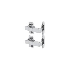 Изображение товара Петля мебельная накладная для углового шкафа Samet с доводчиком 90° металл 97х63х36 мм (2 шт.)