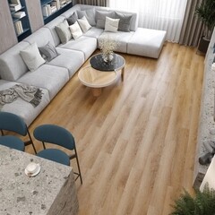 Плитка кварцвиниловая Corsa Deco Estrecho B203 замковая 1,8 кв.м 4 мм с фаской - фото 8