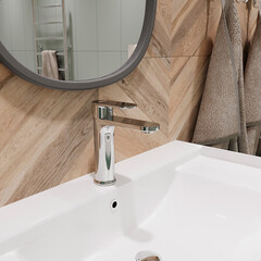 Смеситель для раковины Tokito Kanda однорычажный хром (TOK-KAN-1011) - фото 2