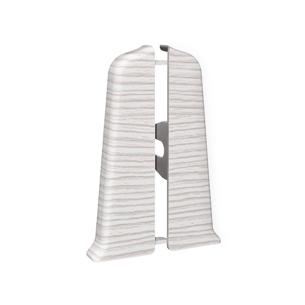 Изображение товара Заглушка торцевая Идеал Деконика 70 мм ясень бьянко 2 шт декоративное решение