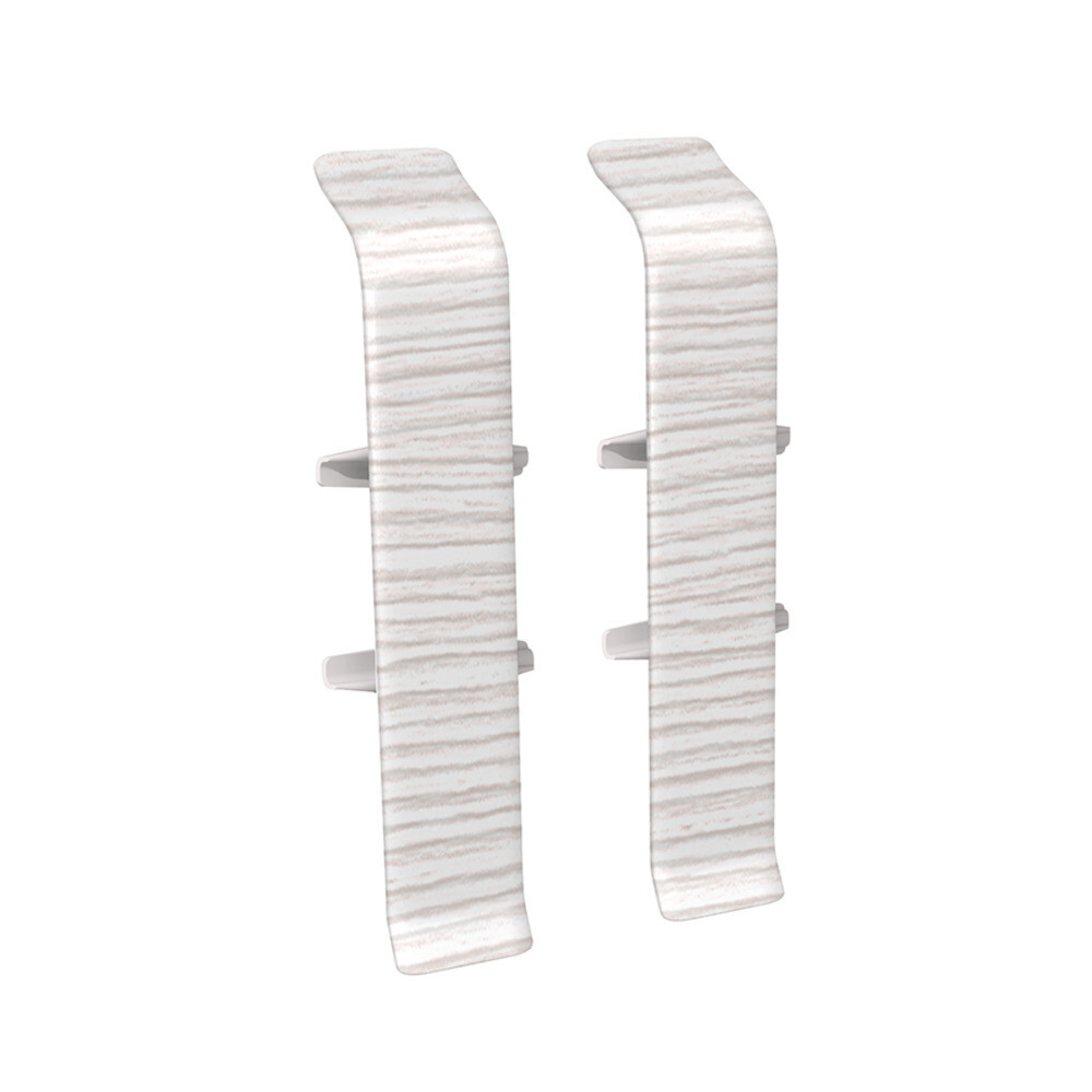 Изображение товара Соединитель Идеал Деконика 70 мм ясень бьянко Г-профиль 2 шт