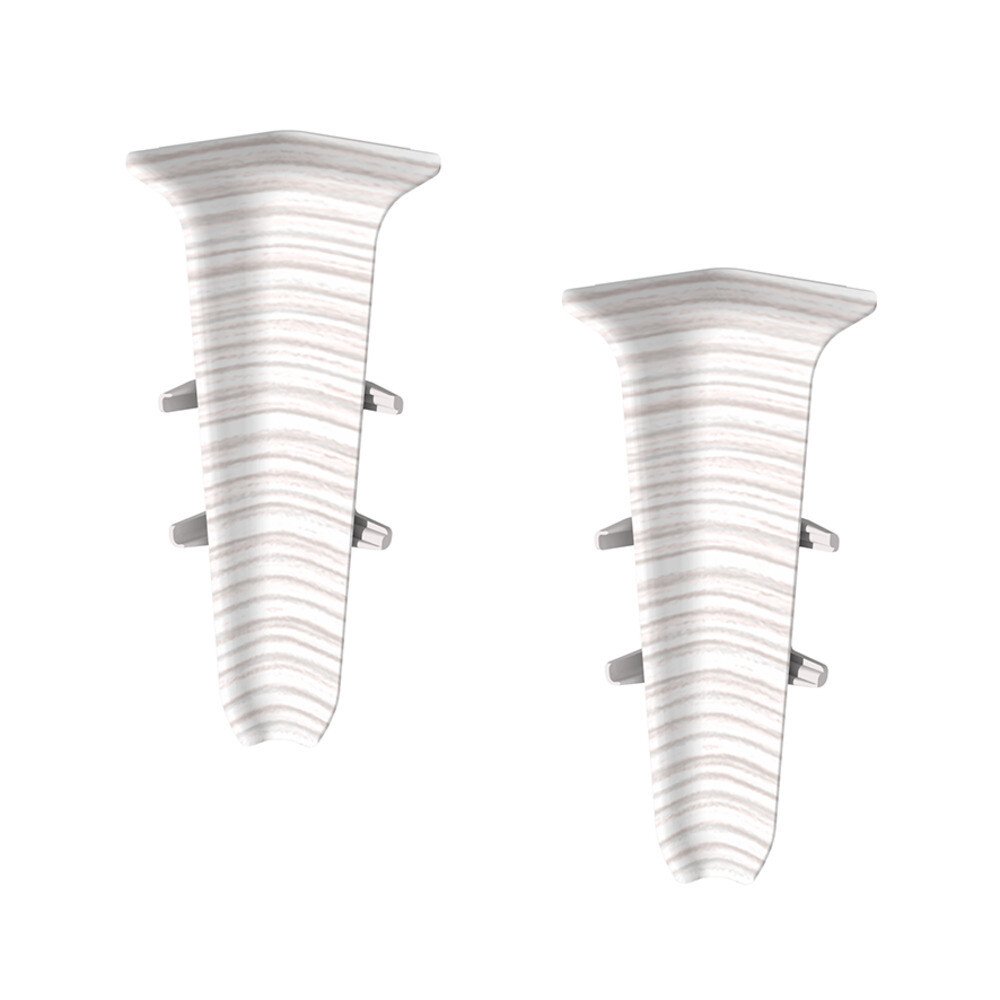 Изображение товара Угол внутренний Идеал Деконика 70 мм ясень бьянко