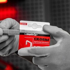 Скобы для степлера Matrix (41122) тип 53 12 мм (1000 шт.) - фото 2