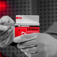Скобы для степлера Matrix (41116) тип 53 6 мм (1000 шт.) - фото 2