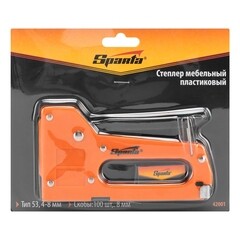 Степлер строительный для скоб Sparta (42001) тип 53 пластиковый - фото 3