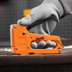 Степлер строительный для скоб Sparta (42001) тип 53 пластиковый - фото 2