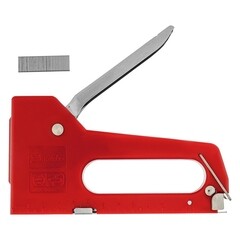 Степлер строительный для скоб Matrix (40907) тип 53 пластиковый - фото 6