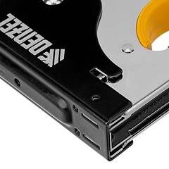 Степлер строительный для скоб Denzel (40223) тип 53 с регулировкой удара стальной - фото 5