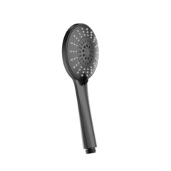 Лейка для душа Milardo Ideal Spa d110 мм 5 режимов без шланга пластик черная матовая (ILS5FBRM18) - фото 1