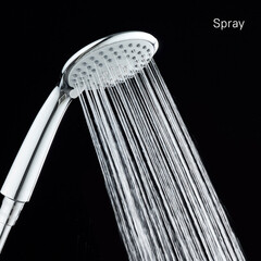 Лейка для душа Milardo Essential d100 мм 3 режима без шланга пластик хром (3803F10M18) - фото 6