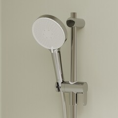 Лейка для душа Iddis Optima Home d122 мм 3 режима без шланга пластик хром (OPH3FC0i18) - фото 5