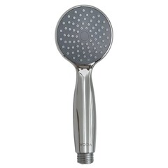 Лейка для душа Voda d85 мм 1 режим без шланга пластик хром (VSP04)