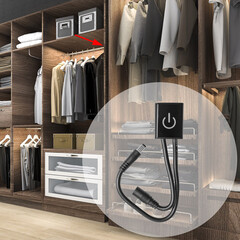 Выключатель для светодиодной ленты Apeyron 12/24 В 72 Вт IP20 бесконтактный (04-07) - фото 3