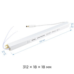 Блок питания для светодиодной ленты Apeyron 230/24 В 72 Вт IP20 (03-98) - фото 6