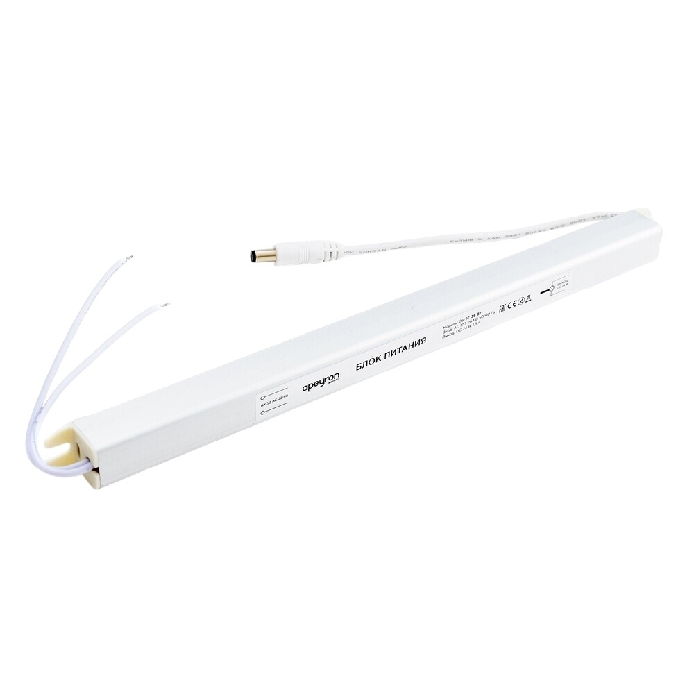Изображение товара Блок питания Apeyron 230/24 В 36 Вт для светодиодной ленты