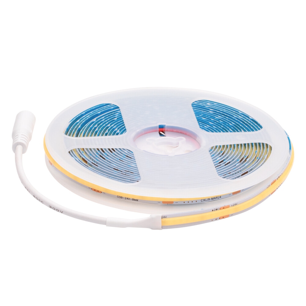 Изображение товара Лента светодиодная Apeyron Стандарт 4000К 24 В 10 Вт/м длиной 5 м