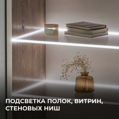 Лента светодиодная Apeyron Про 6500К 24 В 7 Вт/м IP20 5 м (00-380) - фото 2