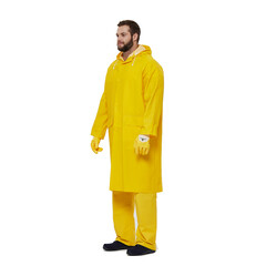 Плащ влагозащитный унисекс полиэстер Delta Plus 52-54 (L) рост 172-180 см зеленый/желтый (MA305VEGT2/MA305JAGT2) - фото 7