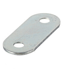 Пластина крепежная оцинкованная 40х16х1.7 мм (8 шт.) - фото 2