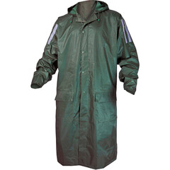 Плащ влагозащитный полиэстер Delta Plus 60-62 рост 188-196 см желтый/зеленый (MA400JAXX/MA400VEXX) - фото 1