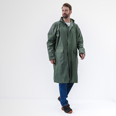 Плащ влагозащитный полиэстер Delta Plus 60-62 рост 188-196 см желтый/зеленый (MA400JAXX/MA400VEXX) - фото 16