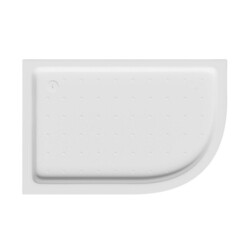 Изображение товара Поддон Abber акриловый 100х90х13 см полукруг белый низкий (AD3E109 L)