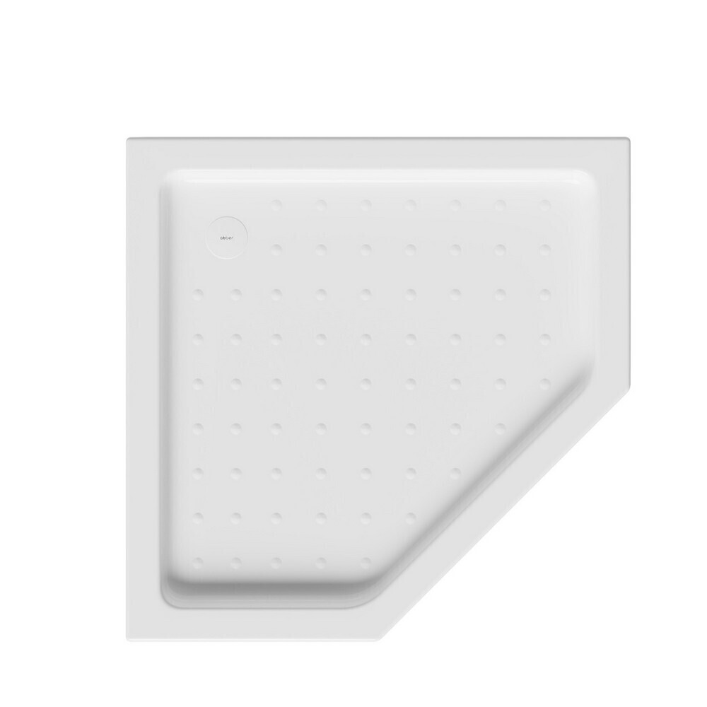 Изображение товара Акриловый душевой поддон Abber 90х90 см белый низкий AD3B090