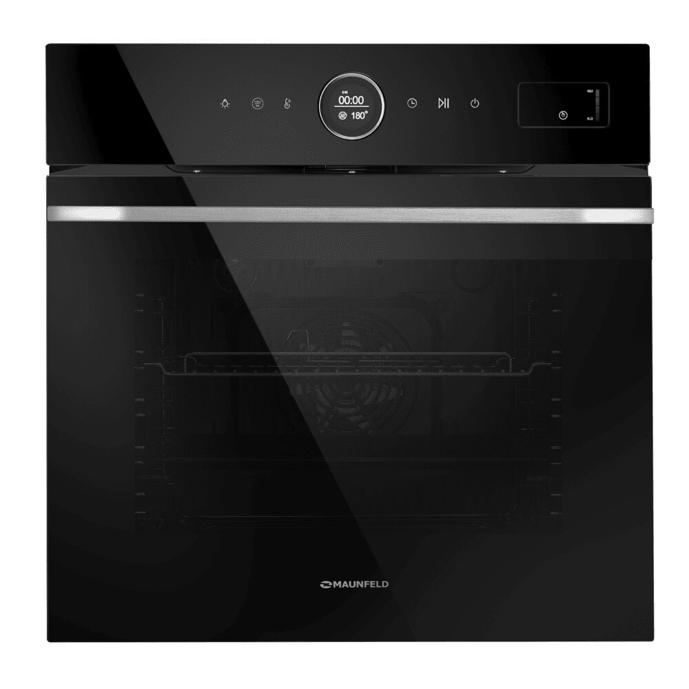 Изображение товара Духовой шкаф Maunfeld EOEH7617STB с сенсорным управлением и паровой очисткой