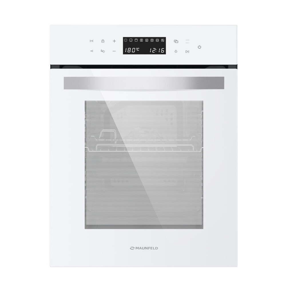 

Духовой шкаф электрический встраиваемый Maunfeld EOEH5110W 450 мм белый