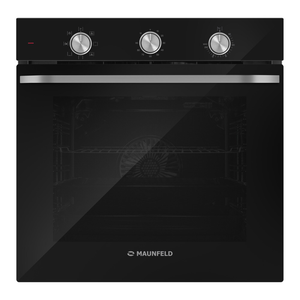 

Духовой шкаф электрический встраиваемый Maunfeld FEOF7871B 595 мм черный