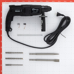 Перфоратор электрический КМ Black 800 Вт 3 Дж SDS-plus (BRH-801) - фото 8