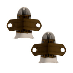 Угол наружный Идеал Классик 55 мм дуб капучино S-профиль (2 шт.) - фото 2