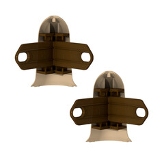 Угол наружный Идеал Классик 55 мм падук S-профиль (2 шт.) - фото 2