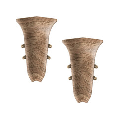 Угол внутренний Идеал Классик 55 мм падук S-профиль (2 шт.) - фото 1