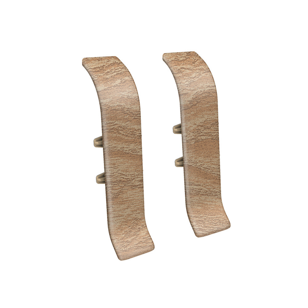 Изображение товара Соединитель Идеал Классик 55 мм дуб коньячный S-профиль 2 шт. для плинтусов