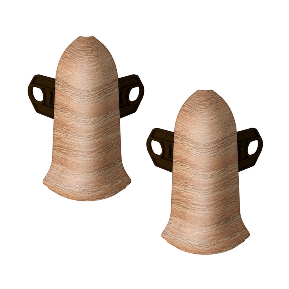 Изображение товара Угол наружный Идеал Классик 55 мм дуб коньячный S-профиль 2 шт.