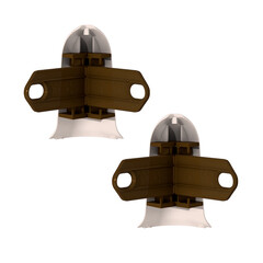 Угол наружный Идеал Классик 55 мм дуб палена S-профиль (2 шт.) - фото 2