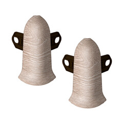 Угол наружный Идеал Классик 55 мм дуб палена S-профиль (2 шт.) - фото 1