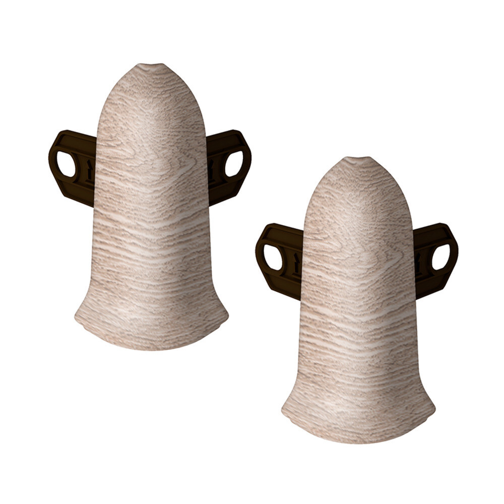 Изображение товара Угол наружный Идеал Классик 55 мм дуб палена S-профиль 2 шт