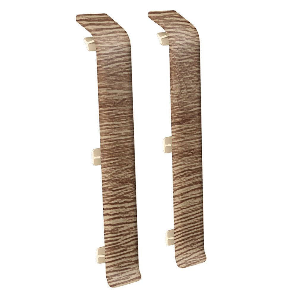 Изображение товара Соединитель Деконика 100 мм дуб рустик Г-профиль (2 шт.) для плинтусов