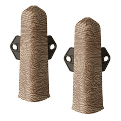 Изображение товара Угол наружный Деконика 100 мм дуб рустик Г-профиль (2 шт.)