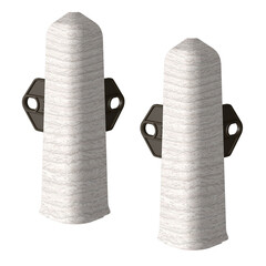 Угол наружный Деконика 100 мм клен патина Г-профиль (2 шт.) - фото 1