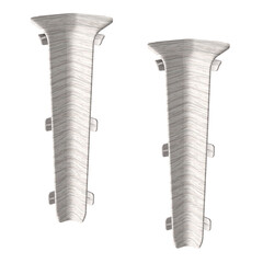 Изображение товара Угол внутренний Деконика 100 мм клен патина Г-профиль (2 шт.)