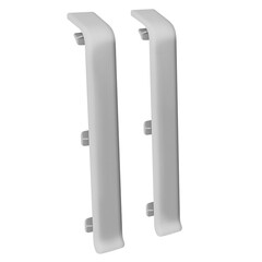 Изображение товара Соединитель Деконика 100 мм светло-серый Г-профиль (2 шт.)