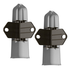 Угол наружный Деконика 100 мм светло-серый Г-профиль (2 шт.) - фото 2